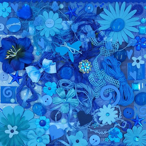 Recollections michaels blue palette 12; x 12; cardstock paper by