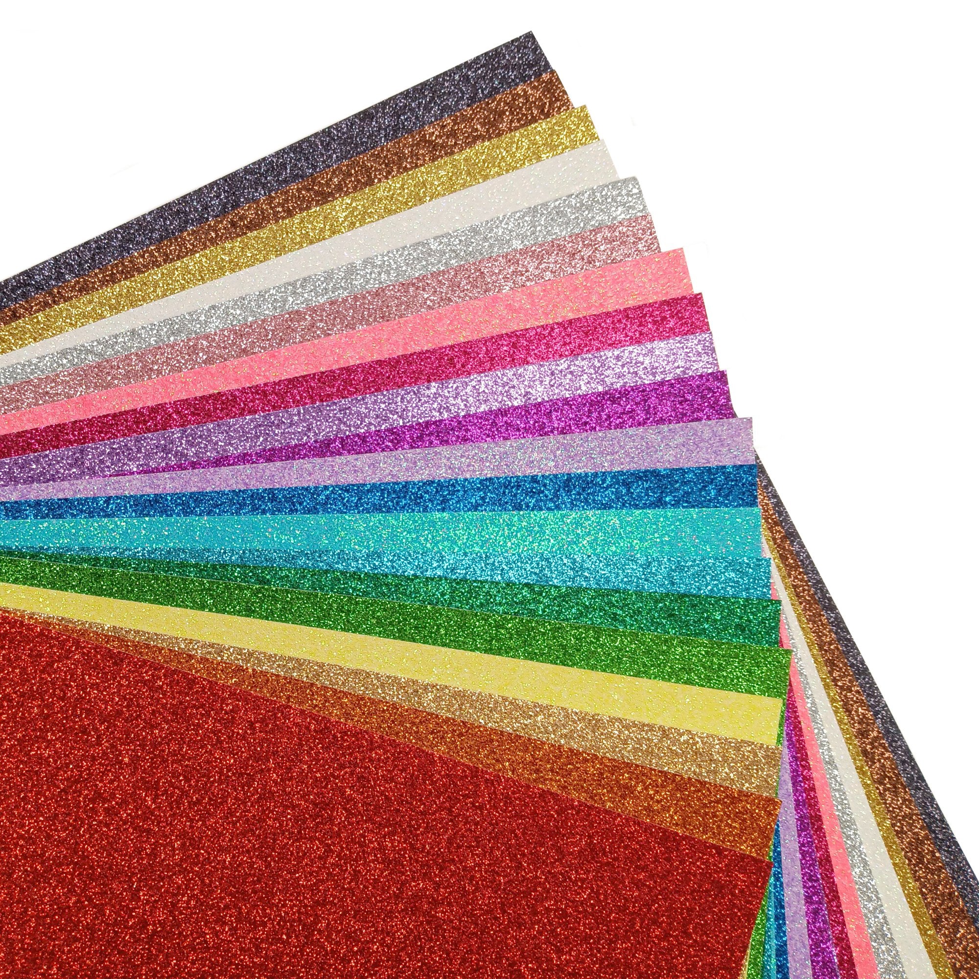 Glitter Cardstock Paper for Crafts 40 Sheets A4 – HTVRONT