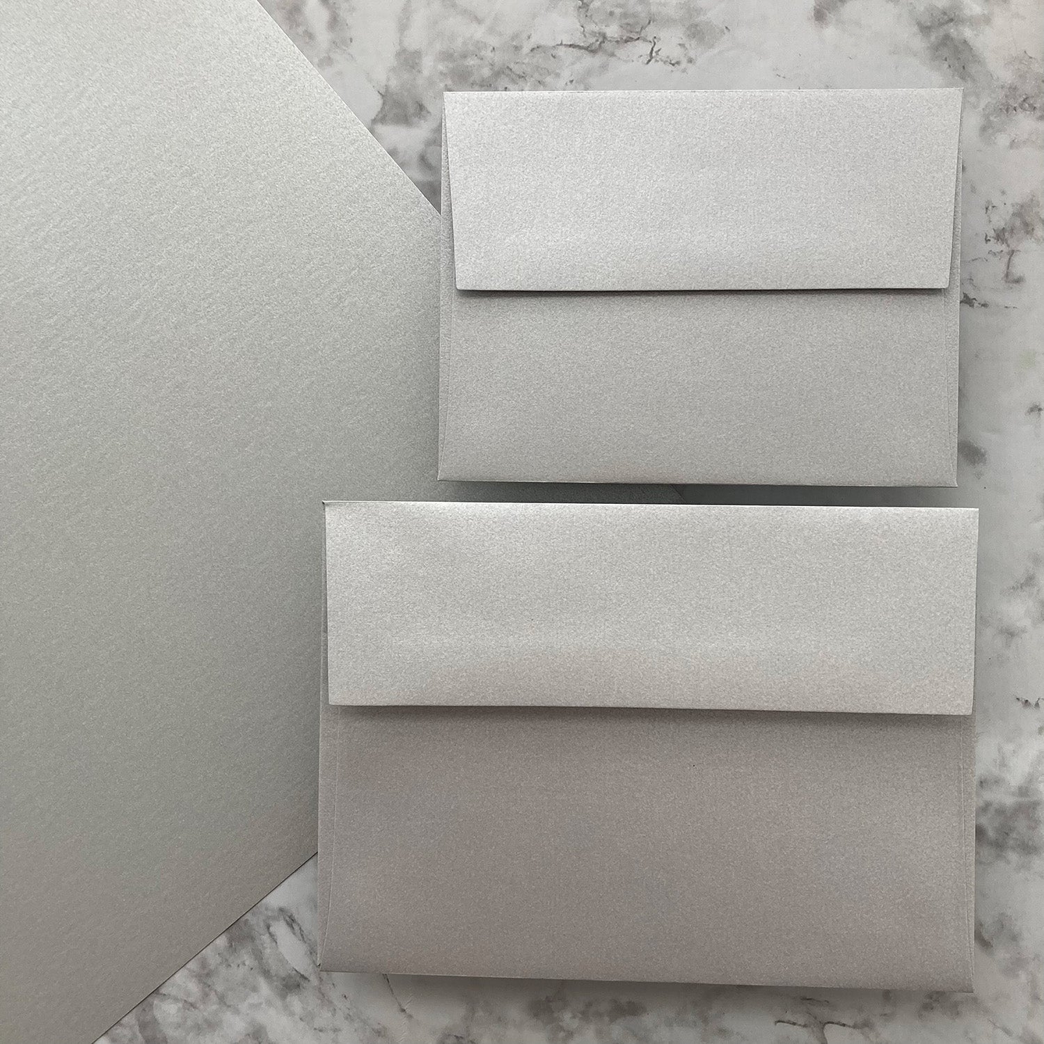 Silver Envelopes The 12x12 Cardstock Shop