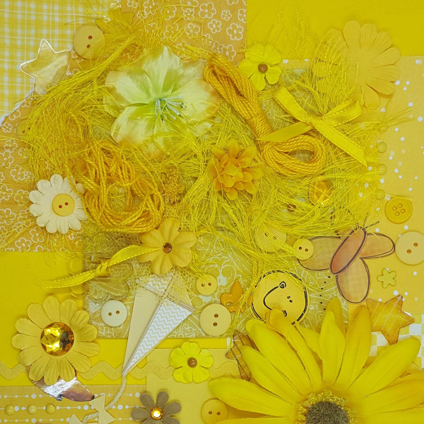 Yellow Cardstock Paper in Bright and Light Yellow Shades The 12x12