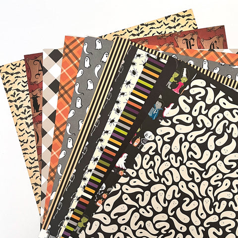 HALLOWEEN PATTERNED PAPER COLLECTION