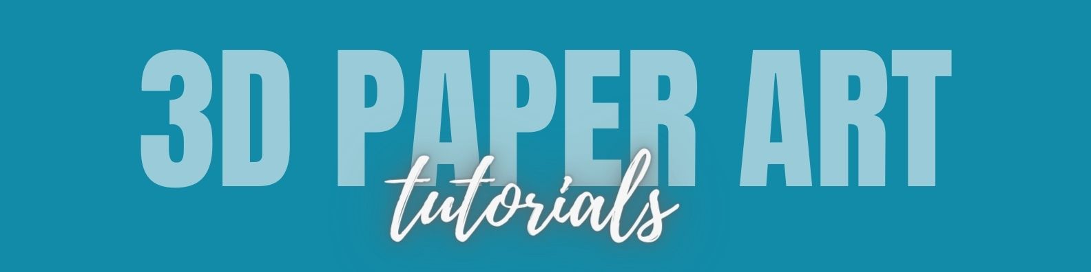 3d dimensional paper art tutorials