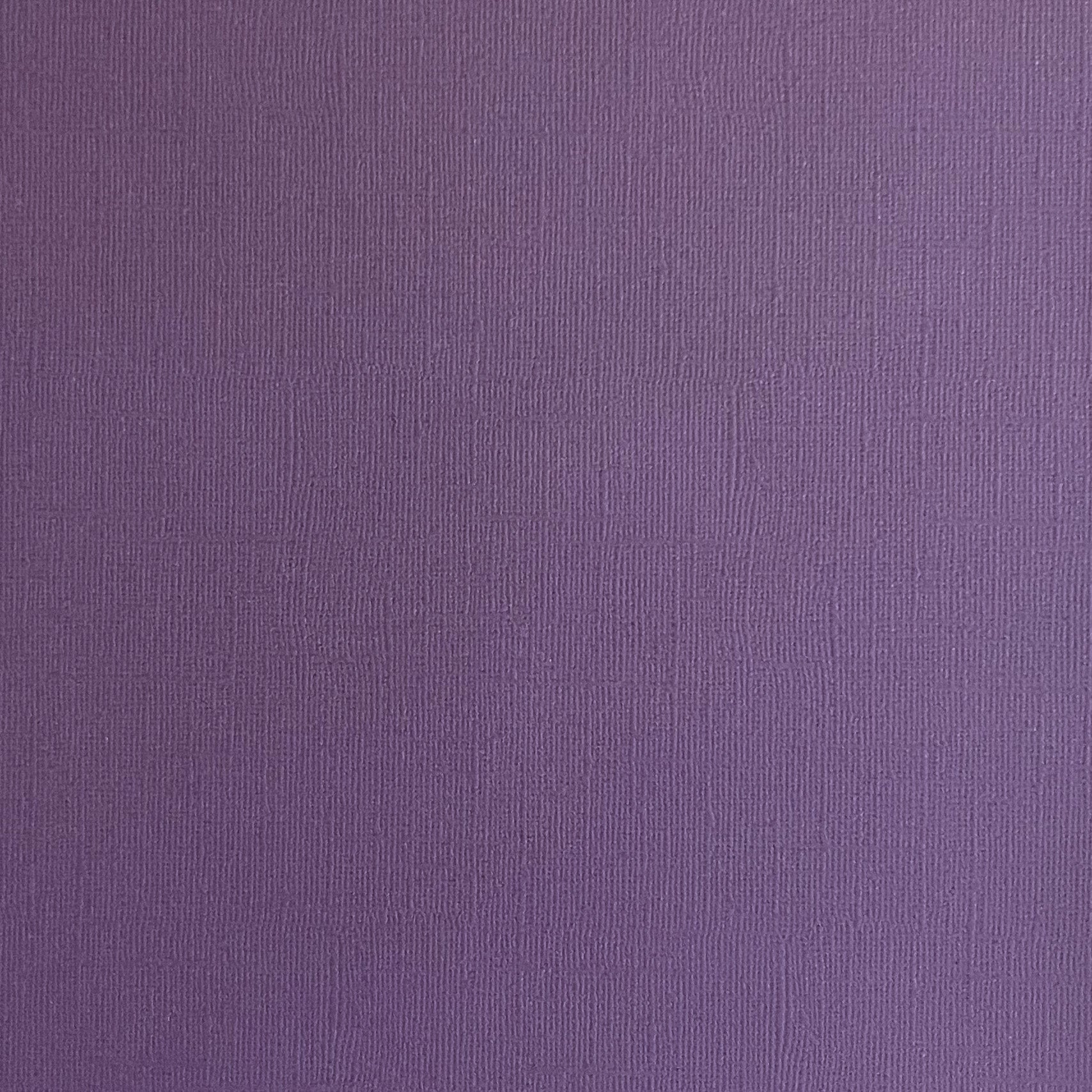 SUGAR PLUM 12x12 Textured Purple Cardstock Encore Paper The 12x12