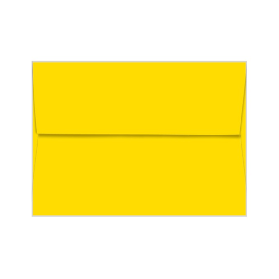 SOLAR YELLOW Astrobrights Envelope Neenah The 12x12 Cardstock Shop