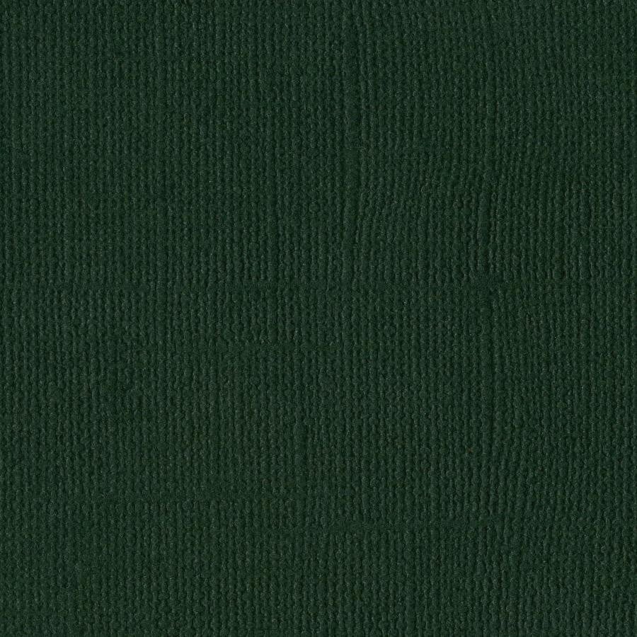 ASPEN – 12x12 Dark Green Cardstock Bazzill Textured Scrapbook Paper