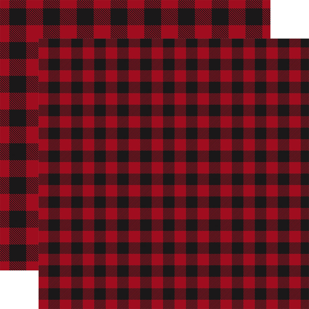 RED BUFFALO PLAID - 12x12 Patterned Cardstock - Carta Bella – The 12x12  Cardstock Shop