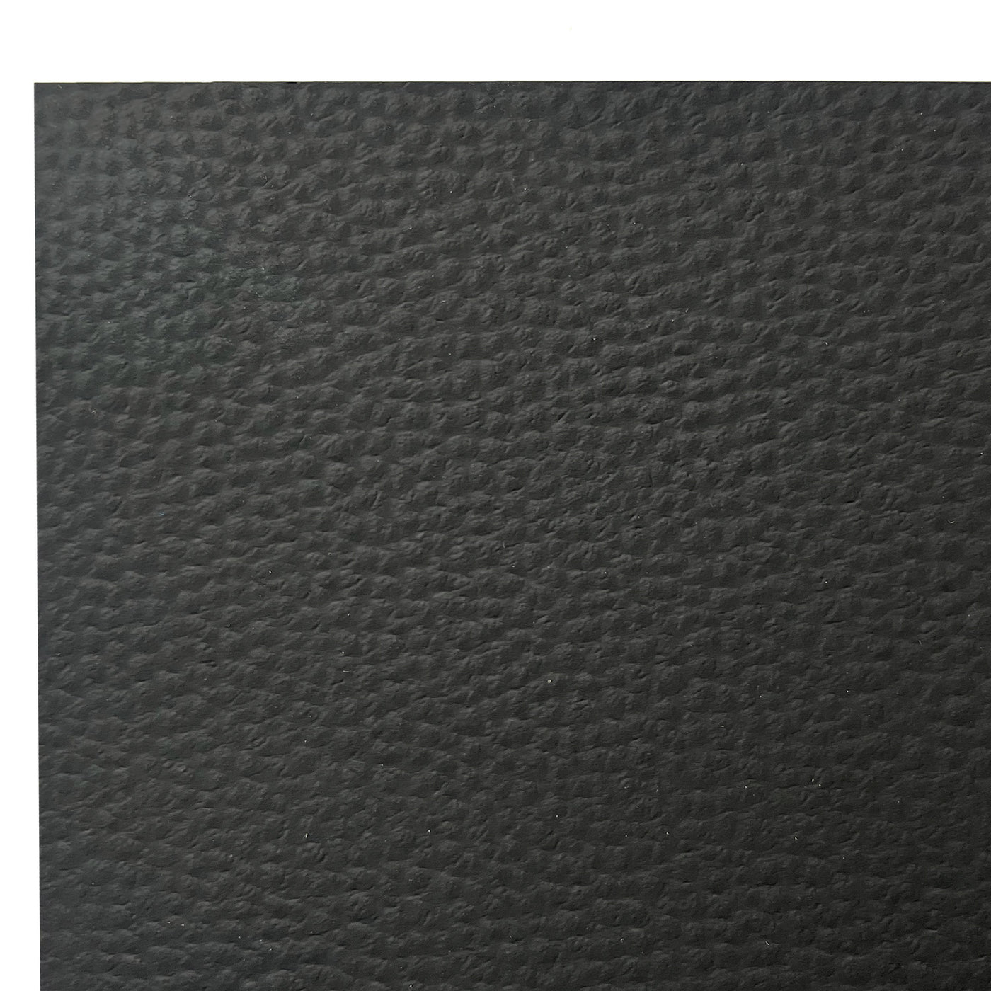 CLASSIC BLACK - 12x12 Faux Leather Cardstock - Leatherlike
