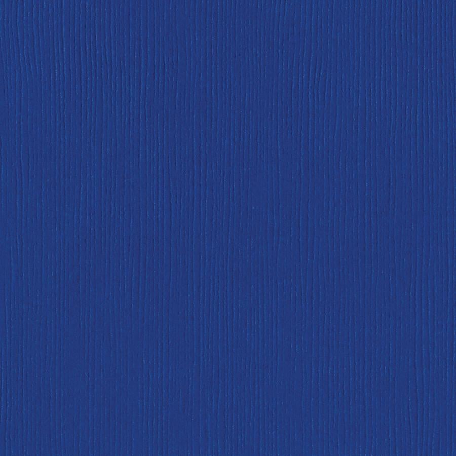 Mediterranean 12x12 Cardstock from Bazzill Fourz Collection - Grasscloth Texture - 80 lb Cover Weight - 25 Pack, Blue