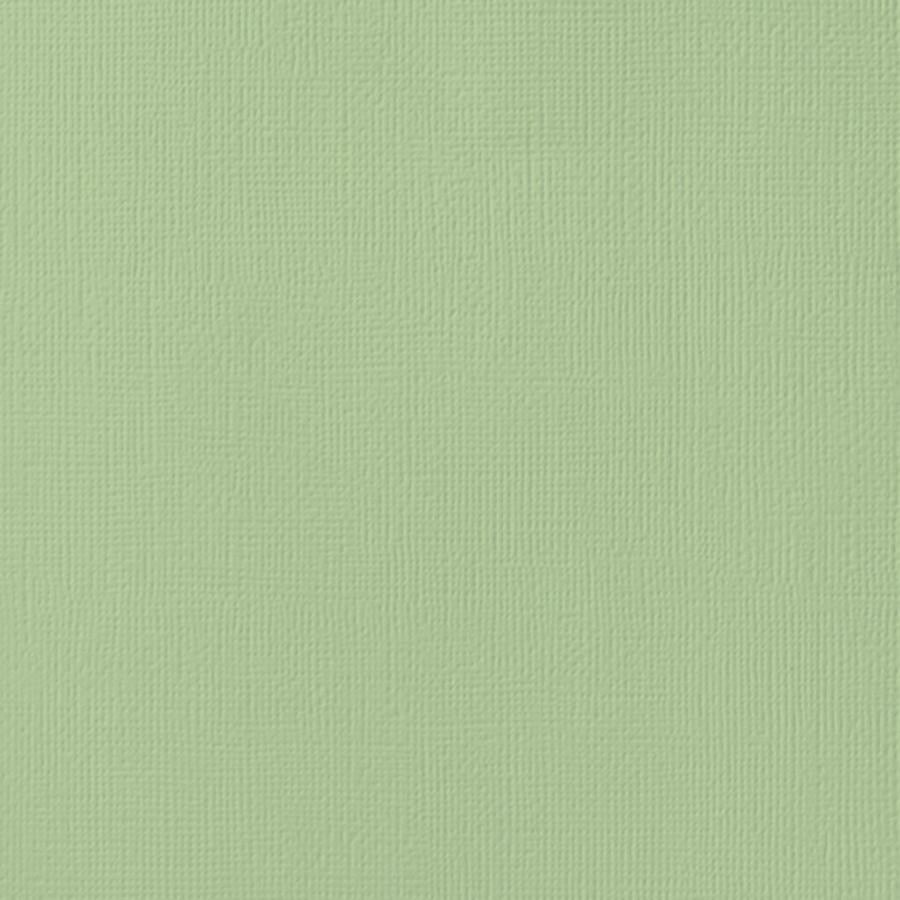 American Crafts Textured Cardstock 12x12 Mint