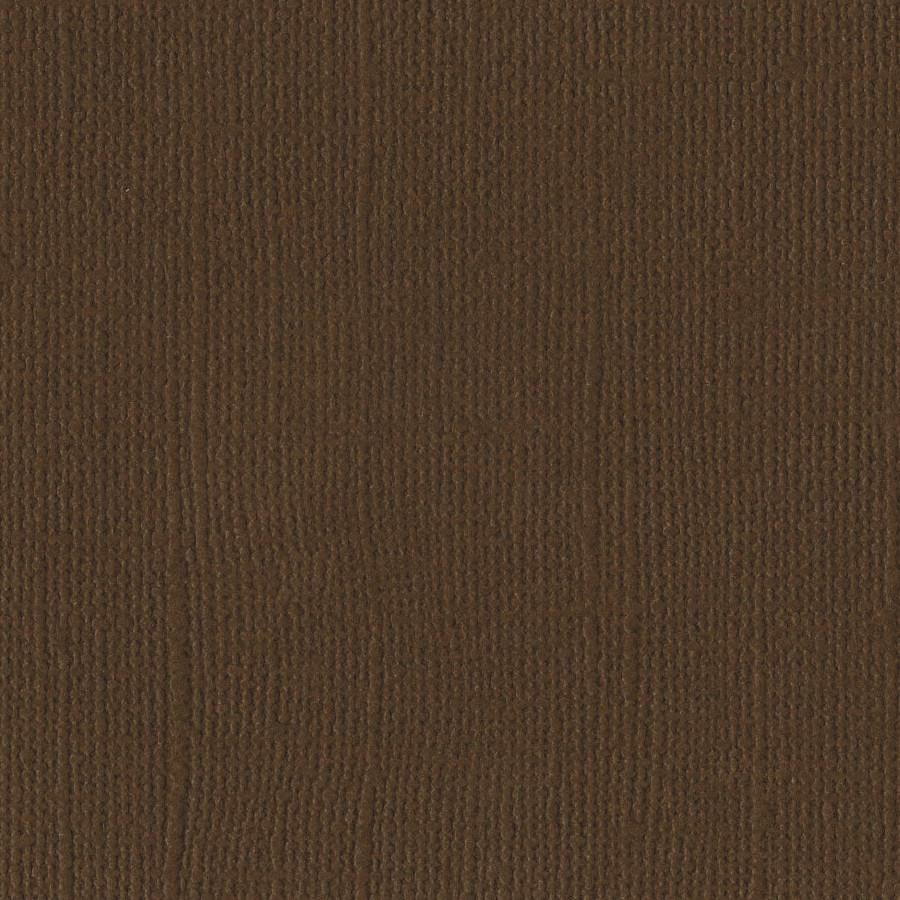 Pinecone – 12x12 Brown Cardstock 80lb Textured Bazzill Scrapbook Paper Single