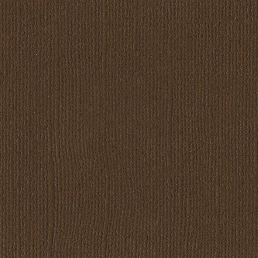 PINECONE – 12x12 Brown Cardstock 80lb Textured Bazzill