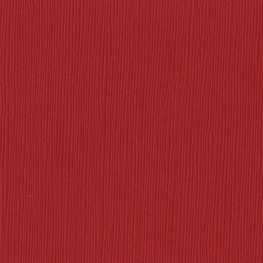 RED DEVIL – 12x12 Red Cardstock 80 lb Textured Bazzill
