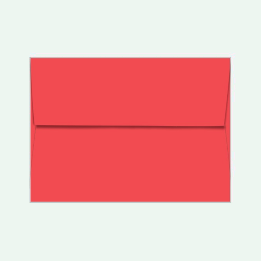 ROCKET RED Astrobrights Envelope Neenah The 12x12 Cardstock Shop