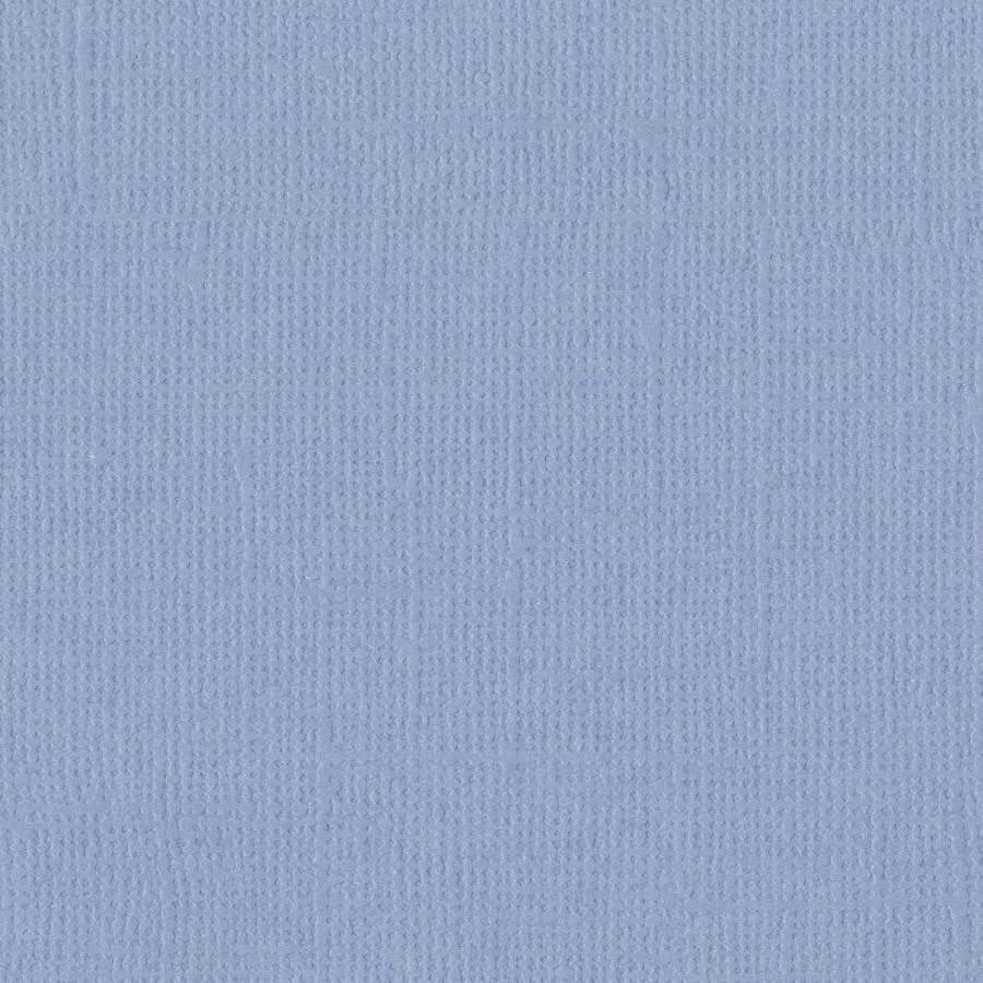 Stonewash – 12x12 Blue Cardstock 80lb Textured Bazzill Scrapbook Paper Single