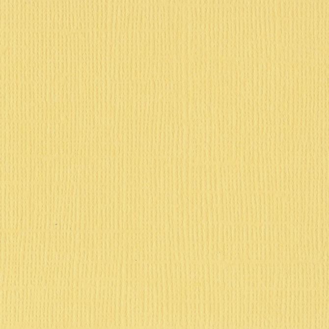 Sunbeam – 12x12 Yellow Cardstock 80lb Textured Bazzill Scrapbook Paper Single