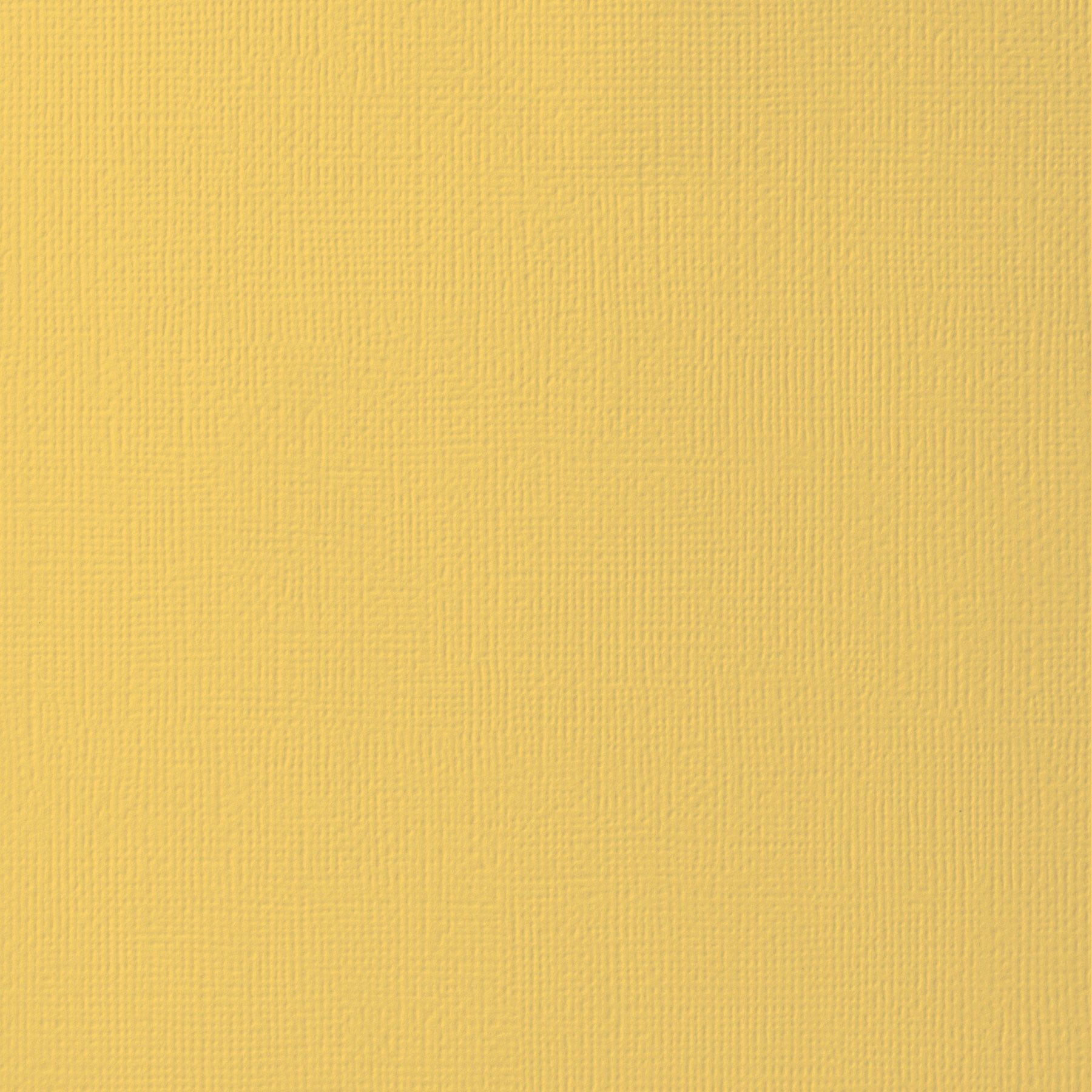 SUNFLOWER 12x12 Yellow Cardstock AC 80 lb Textured Scrapbook Paper