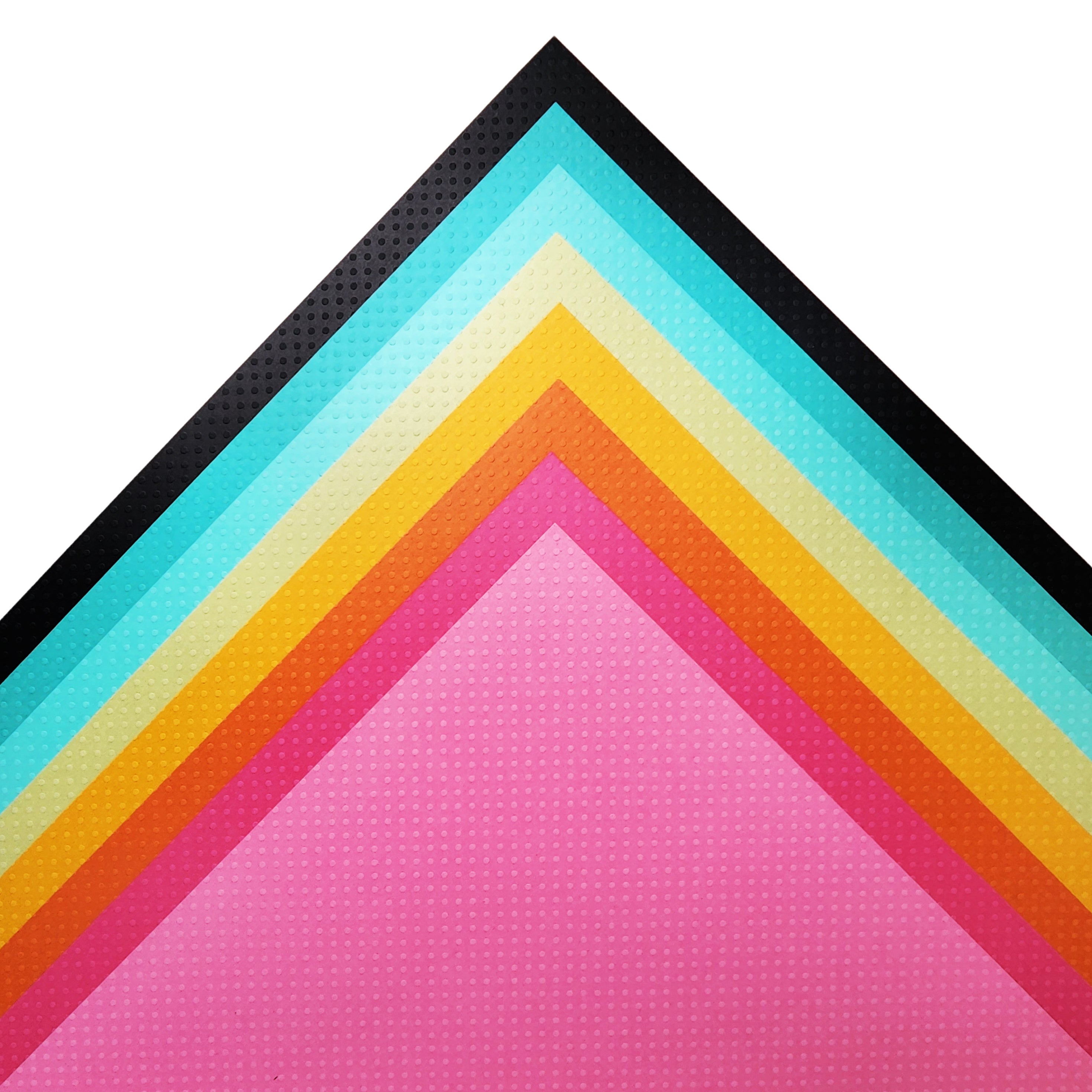 DOTTED SWISS PARADISE PACK 16 Sheets Bazzill 12x12 Cardstock The