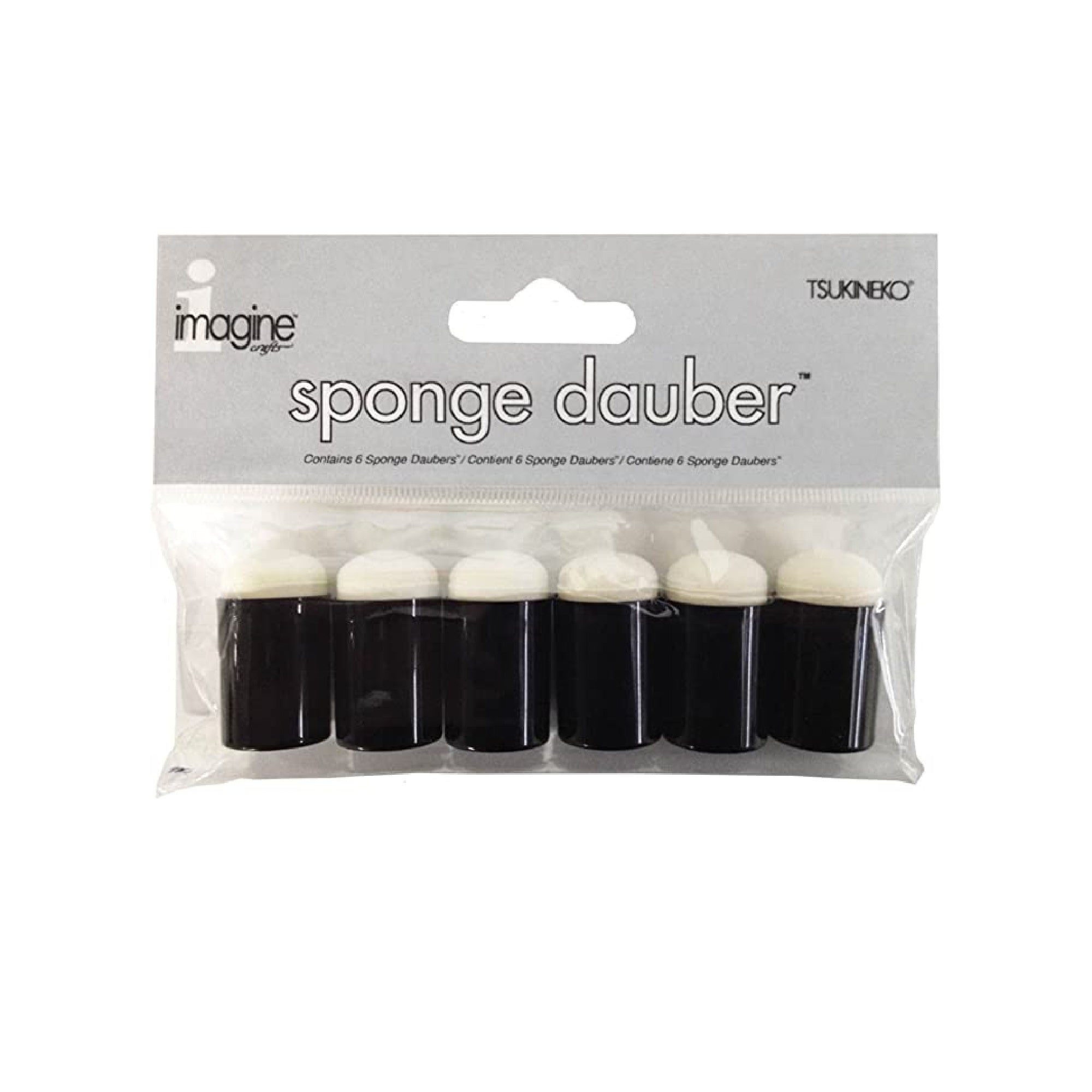 30 Pcs Caft Finge Sponge Daubes Dawing Poject Finge