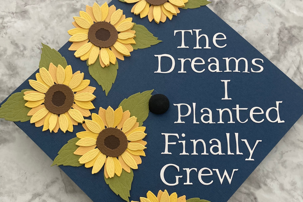 Decorated Graduation Cap Tutorial