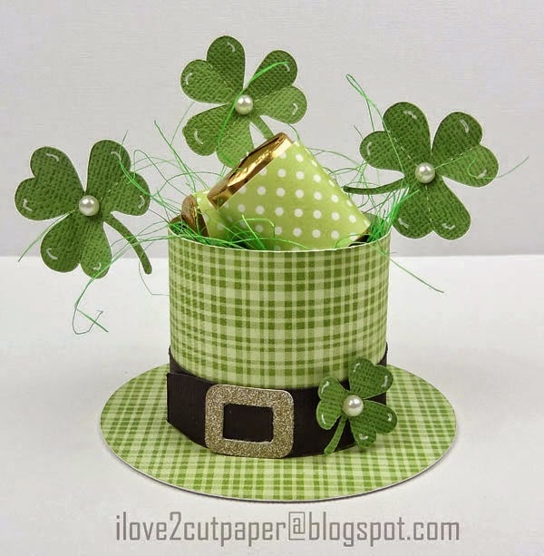 Leprechaun hat party favor or place card favor