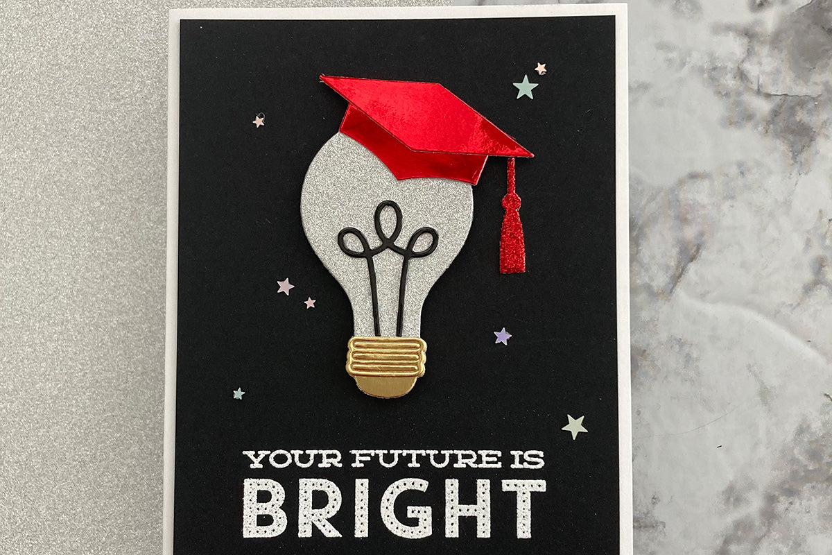 How To Mix Metallics on a Handmade Card