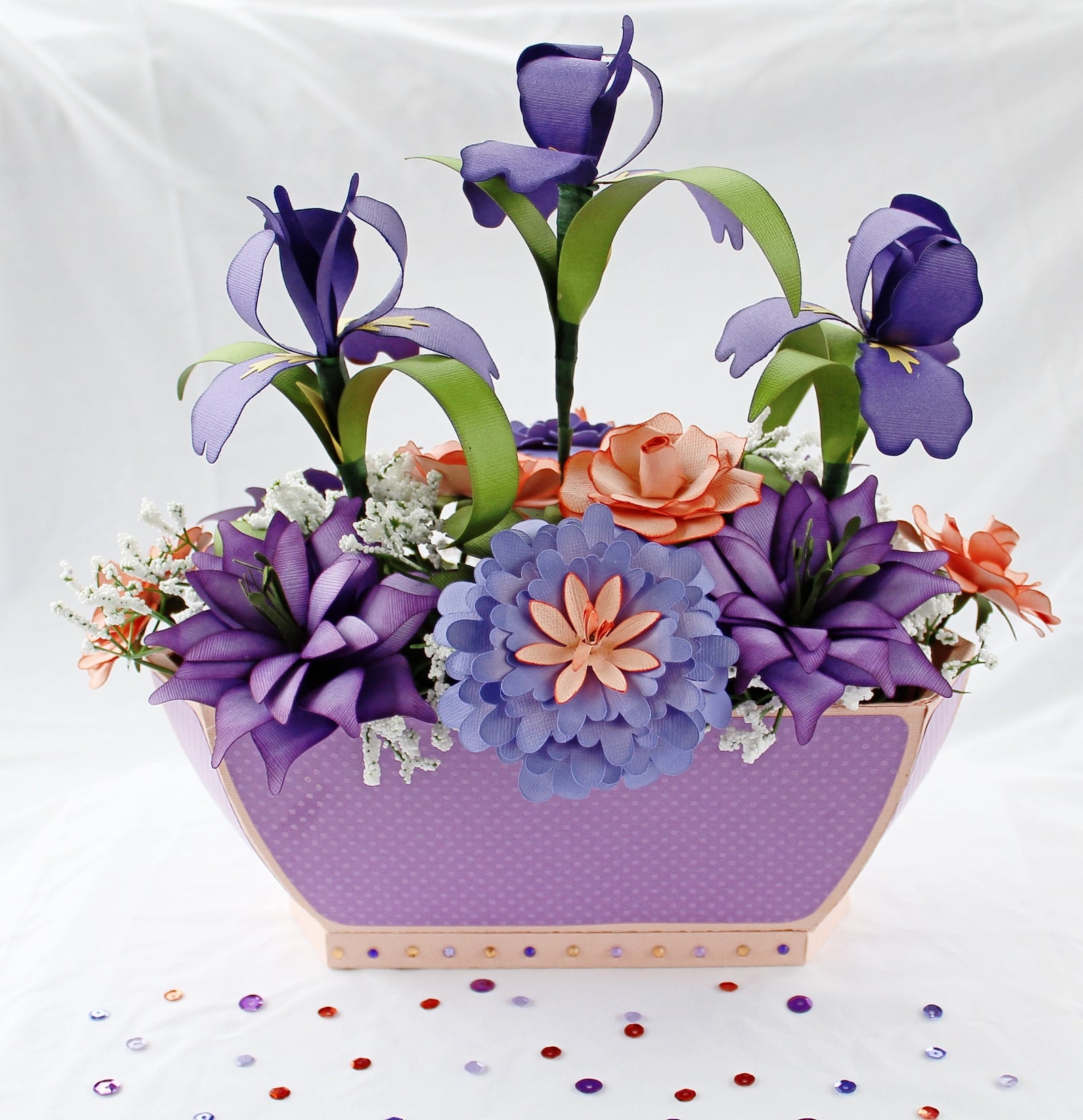 Mother's Day Bouquet out of 12 X 12 Cardstock Shop Cardstock.
