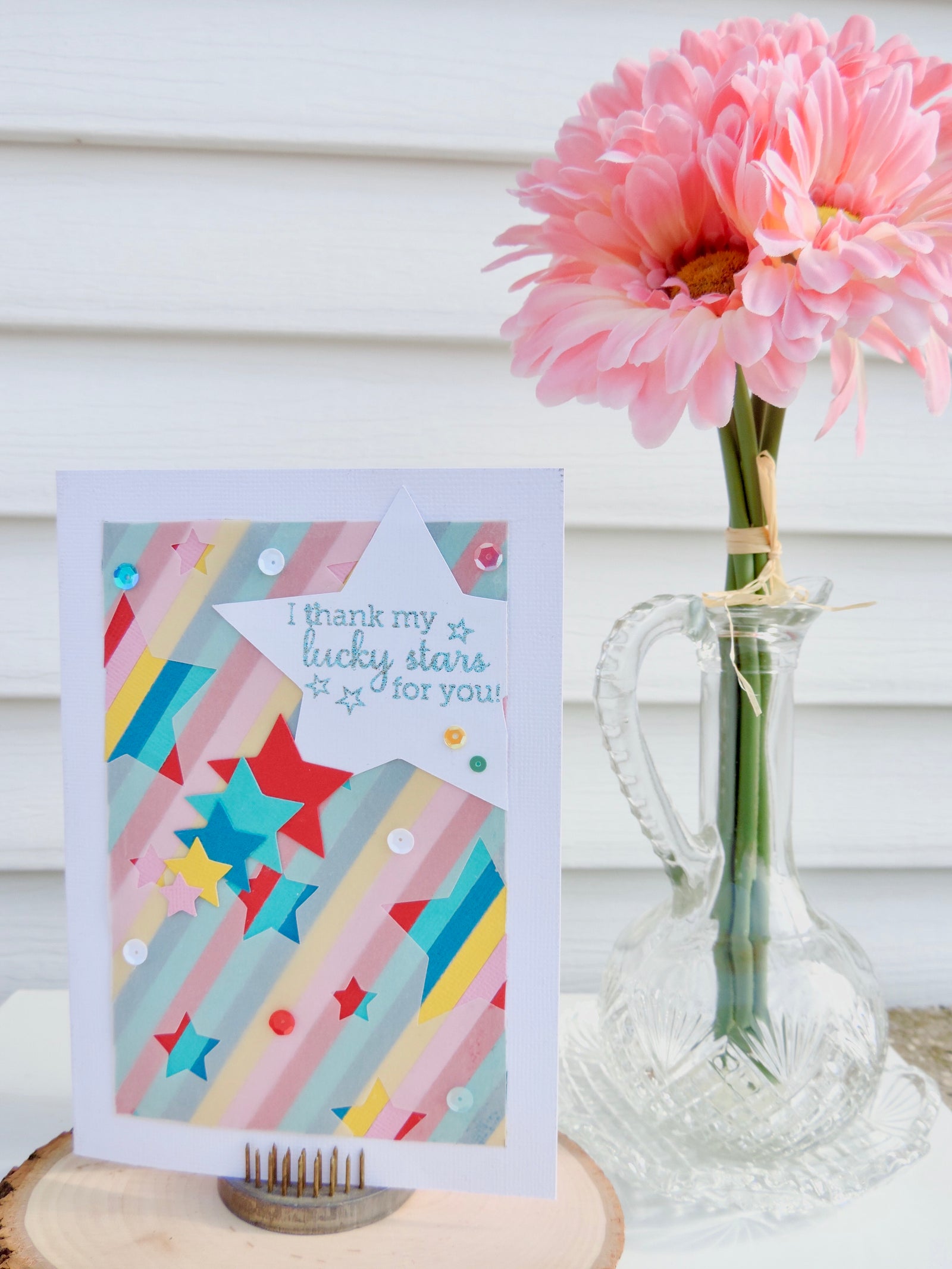 Fun DIY Lucky Star Card