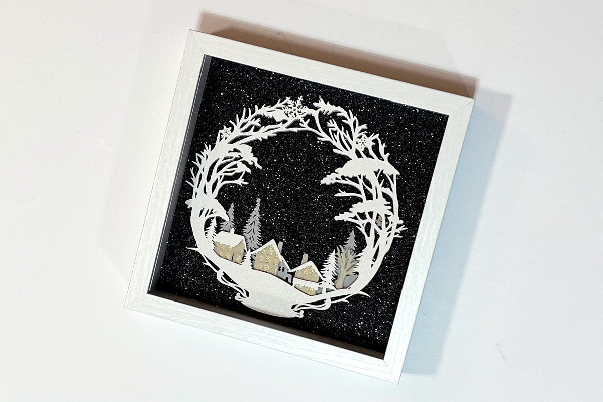 Box Design Cardstock Layered Shadow Box Card Ideas: Specialty Cardstock Crafts – The 12x12 ...