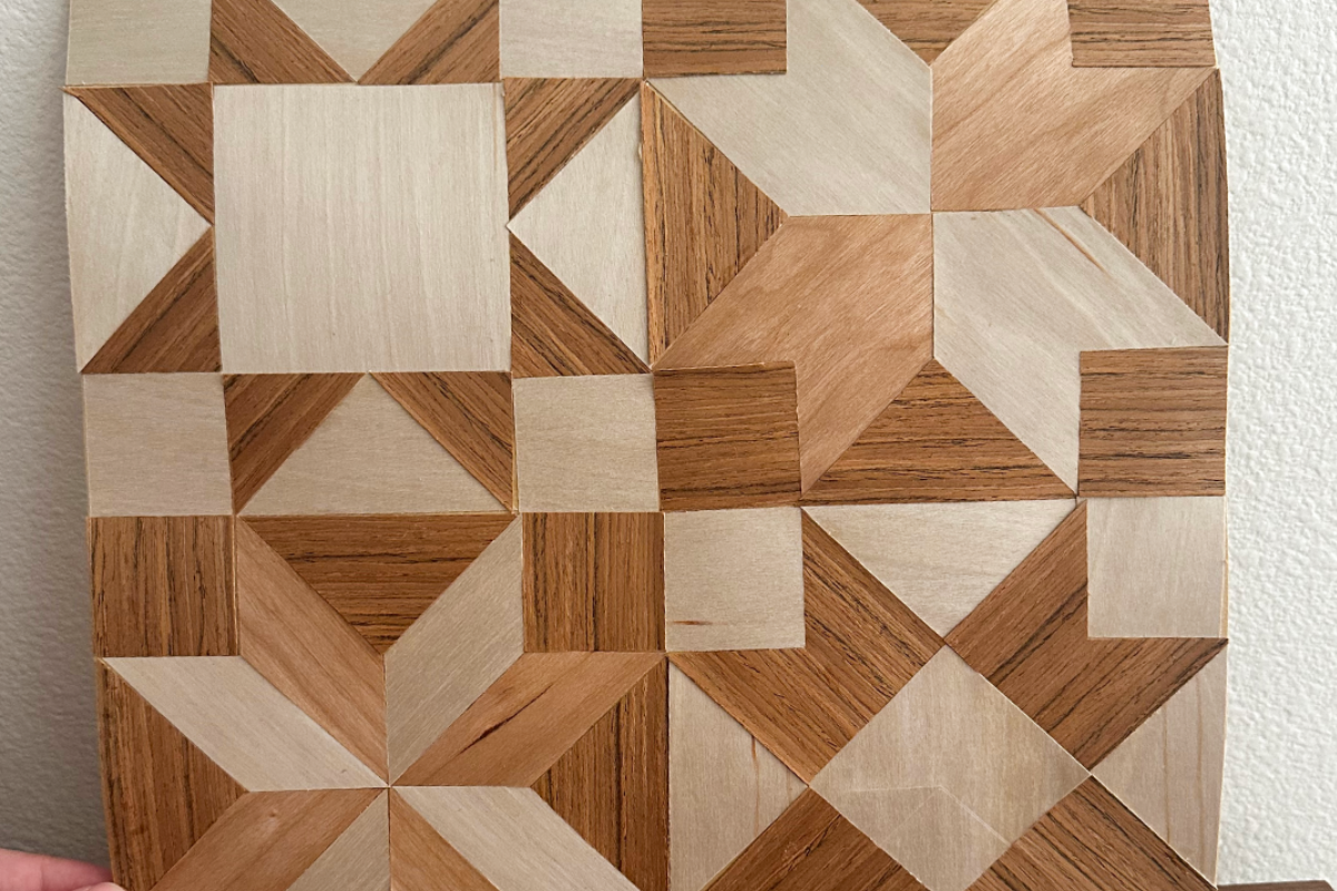 Wood Paper Quilt Art - 6 Tips For Using Real Wood Paper Sheets