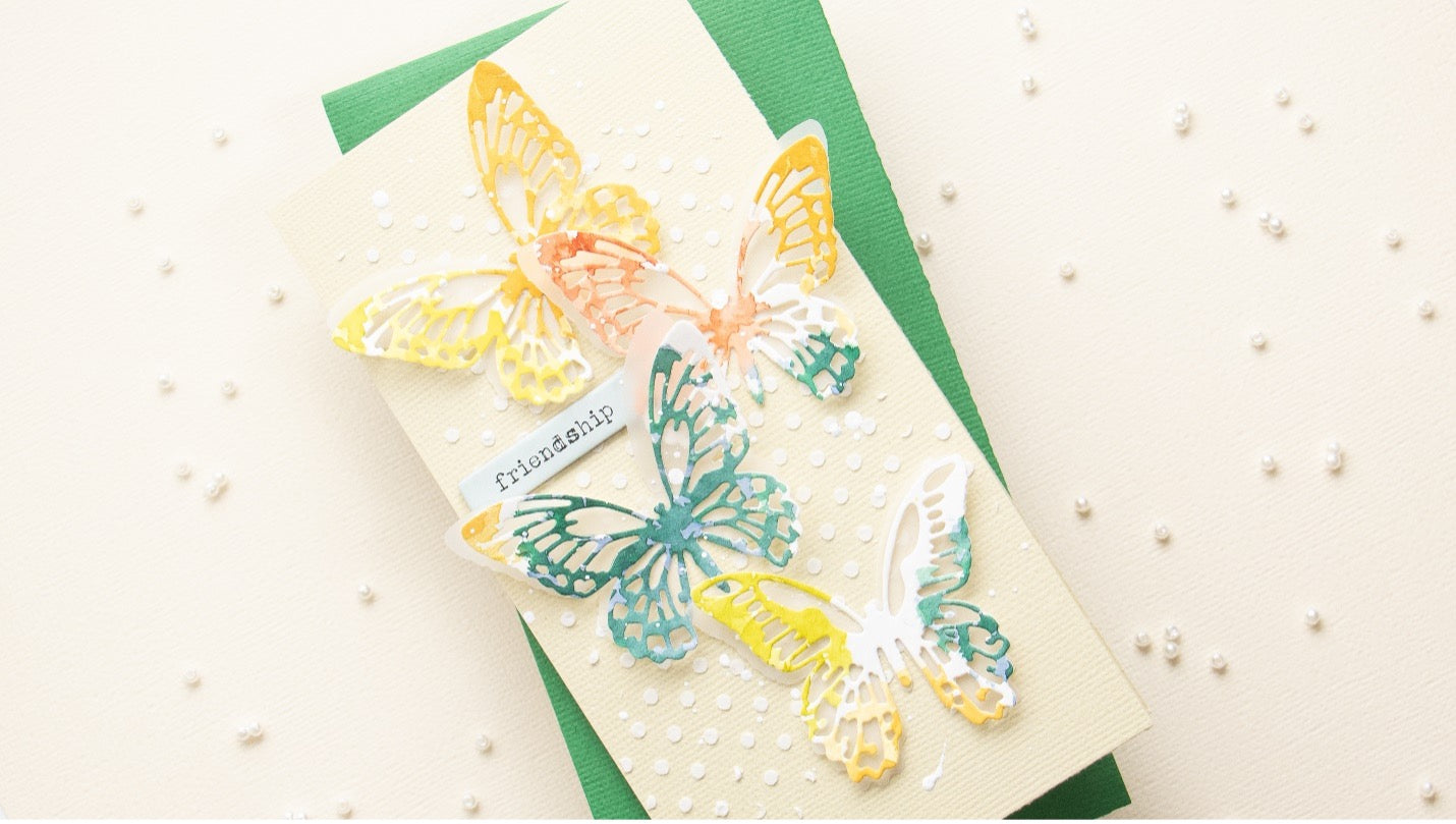 Easy Watercolor Card Idea