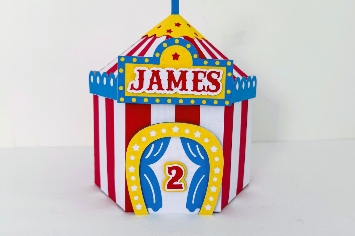 DIY Circus Tent Party Favors
