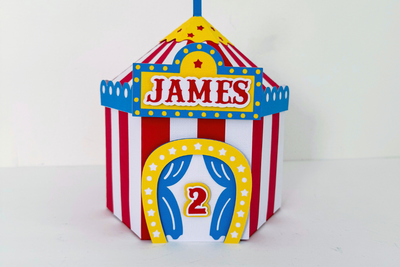 DIY Circus Tent Party Favors