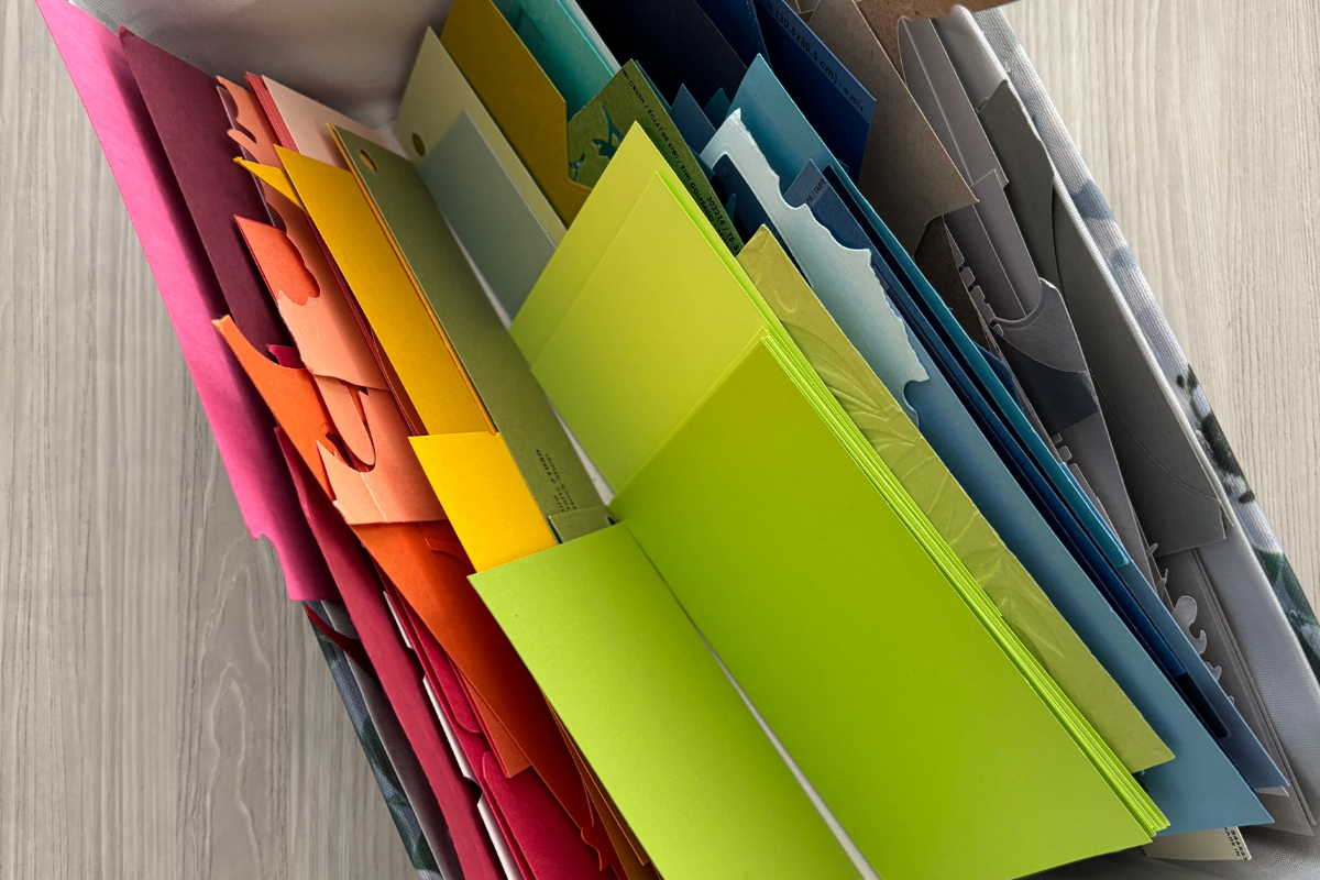 How To Store Paper Scraps | Ideas From A Seasoned Crafter