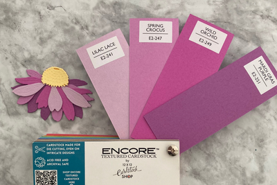 Ombre Effect Color Ideas With Cardstock