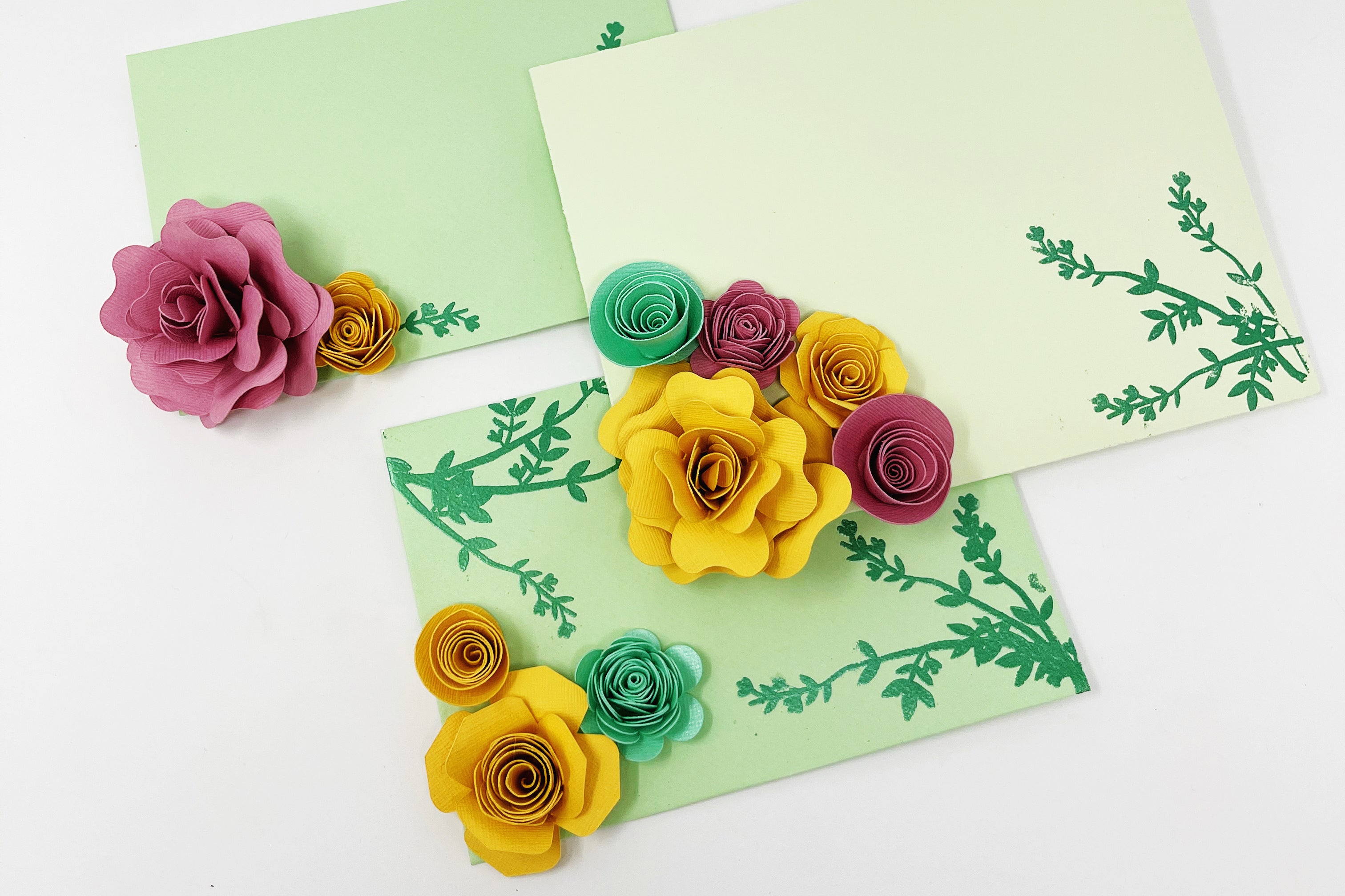 How To Make Rolled Paper Flowers The 12x12 Cardstock Shop