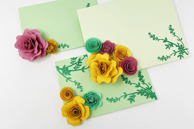 How To Make Rolled Paper Flowers