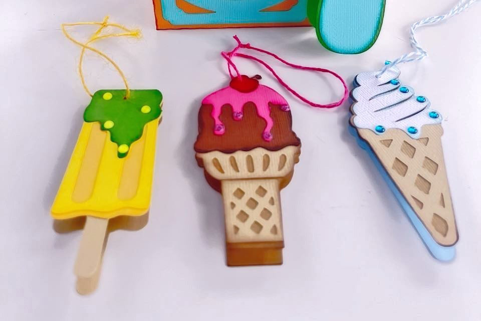 Summer Party Paper Craft Idea