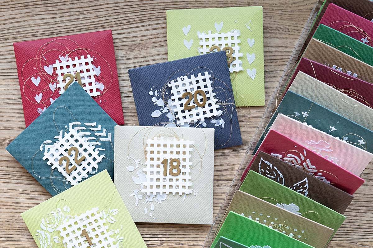 Papercrafting Christmas Advent Calendar