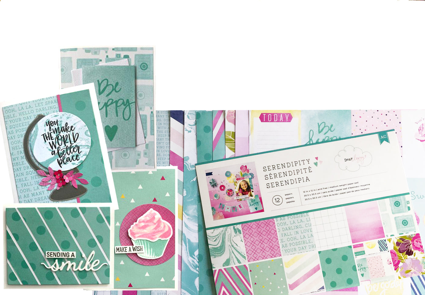 44 Cards With ONE Scrapbook Kit