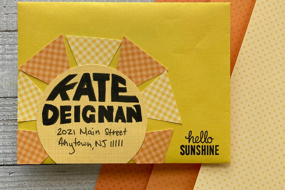 How to Dress Up Plain Envelopes