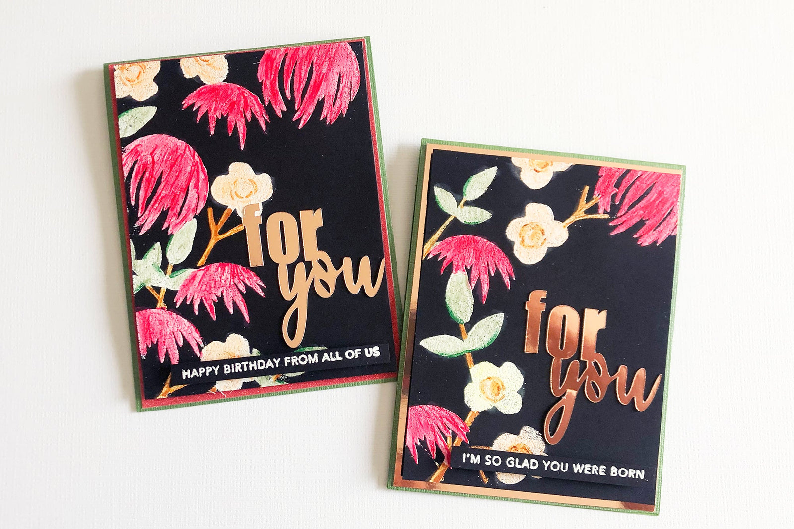 How to Color On Black Cardstock