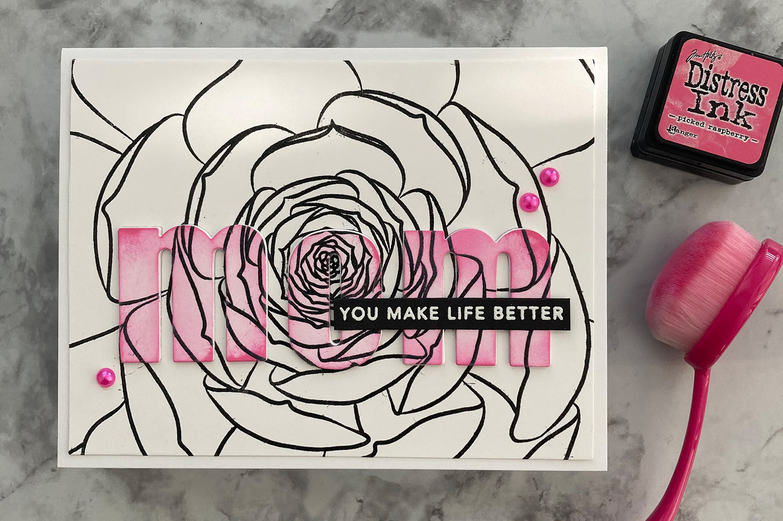 How to Make a Stamped Eclipse Card