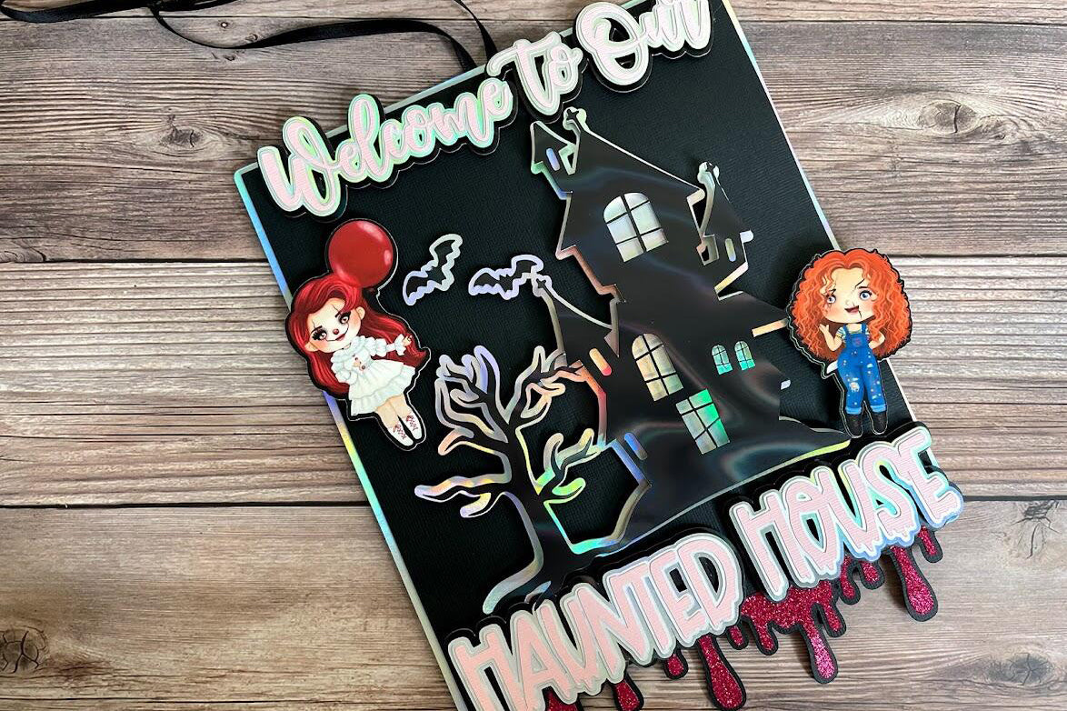 Light-up Halloween Sign Tutorial
