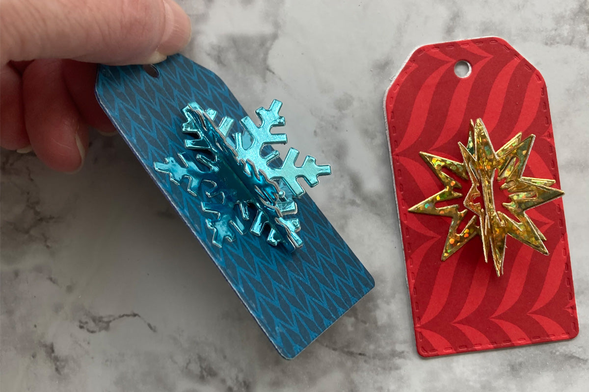 Easy Handmade Christmas Tags