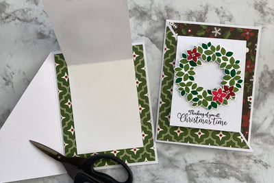 Fun Fold Christmas Card Template