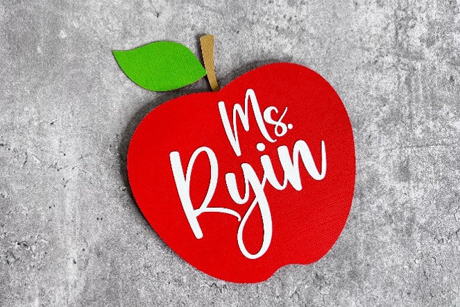 Apple Gift Card Holder DIY Teacher Appreciation Gift