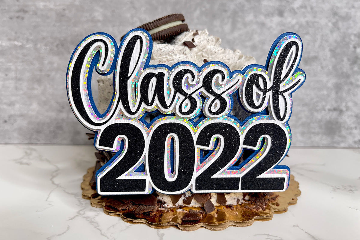 A Fun Twist on a Classic Cake Topper