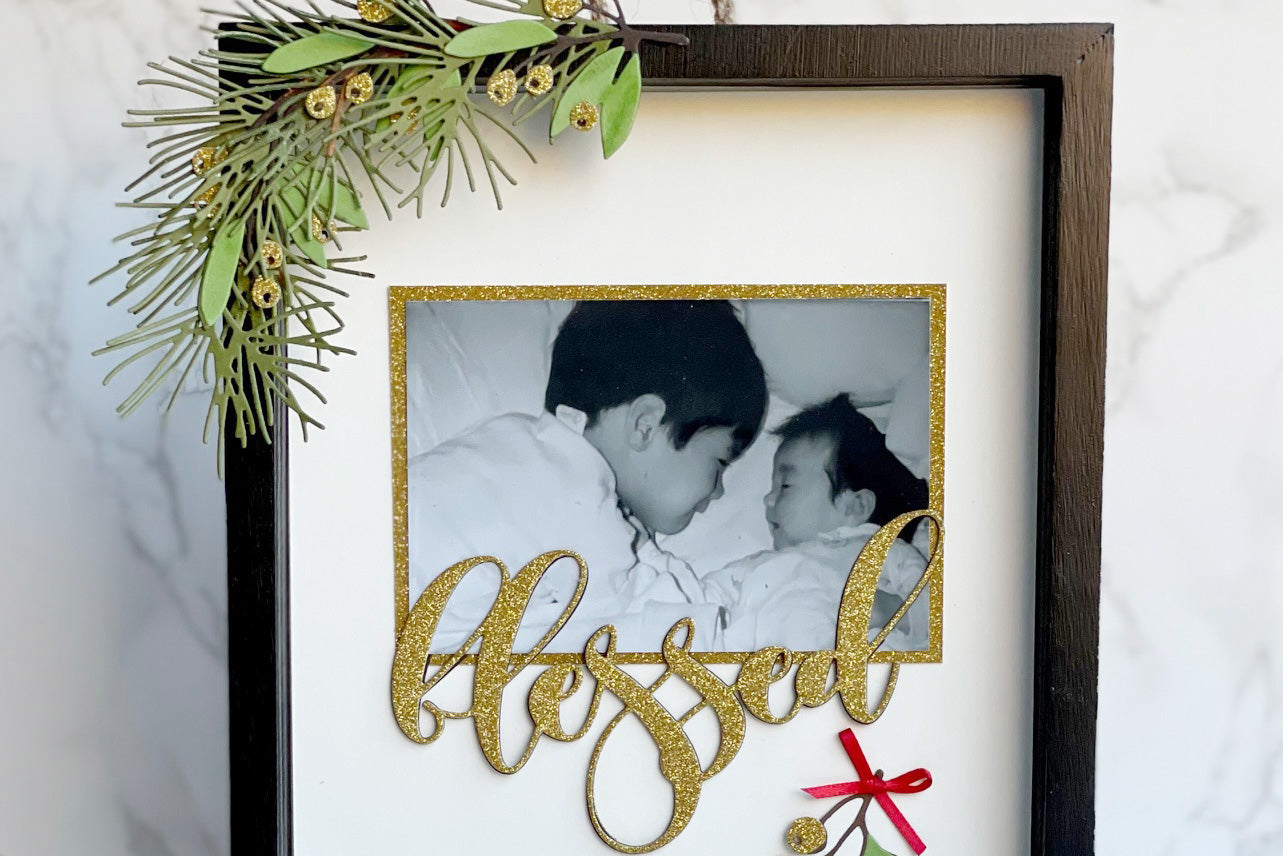 Holiday Home Decor Using Craft Supplies