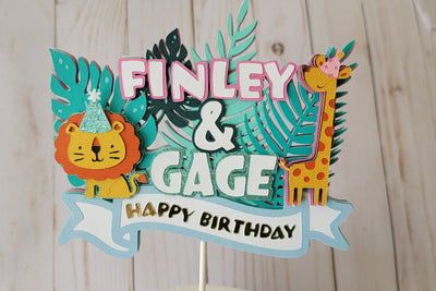 Creative Ideas For Paper Cake Toppers