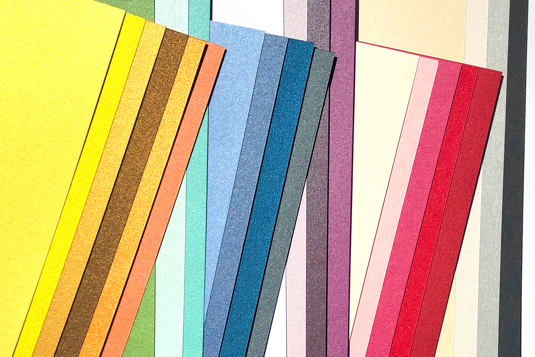 Cardstock Examples Curated Cardstock Assortment Packs - Full Lines of Cardstock in All The ...